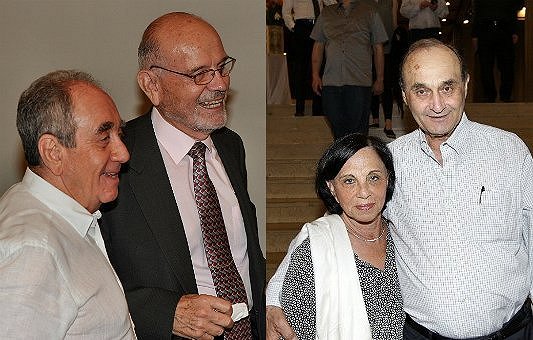 אברהם אסף יו''ר אמנט ורעייתו רות | אלפרד אקירוב